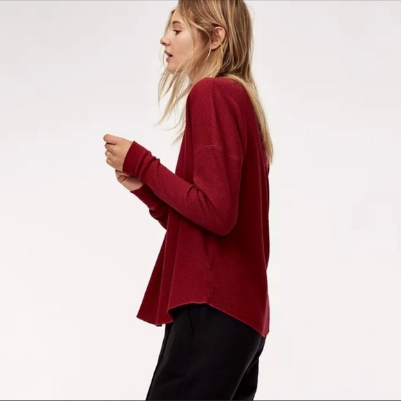 TNA Waffle Knit Long Sleeve - Picture 4 of 6